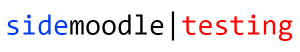 sidemoodle|testing